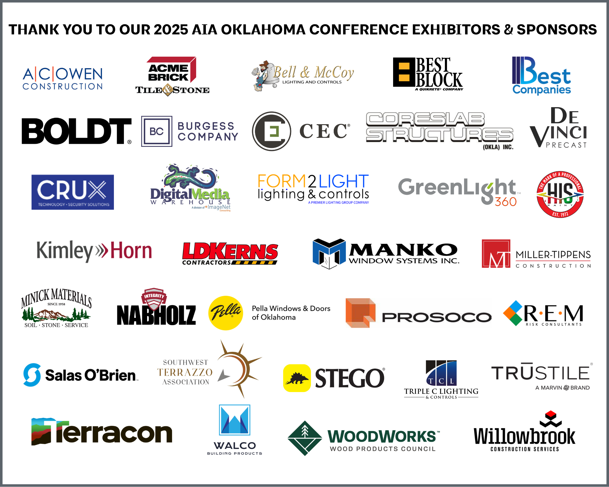 Conference Sponsors 0701 Conference Sponsors 0701