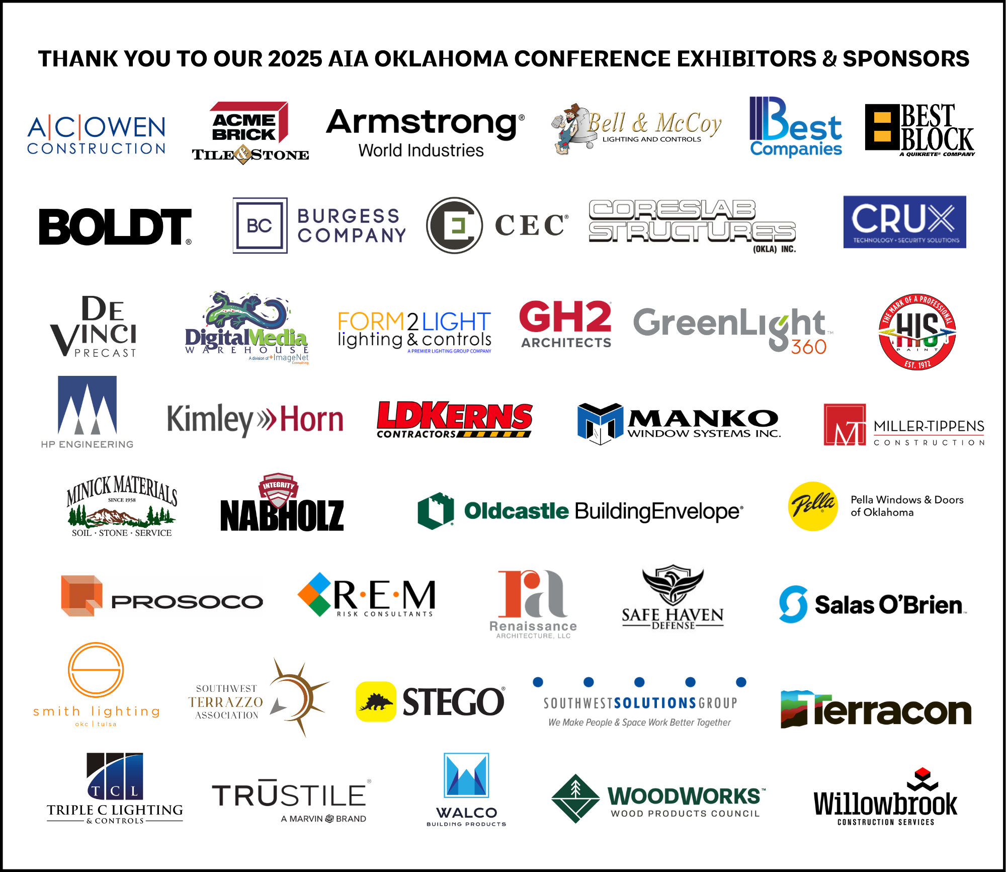 Conference Sponsors0714 Conference Sponsors0714